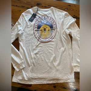 Vineyard Vines LongSleeve Dog Tshirt NWT Mens L